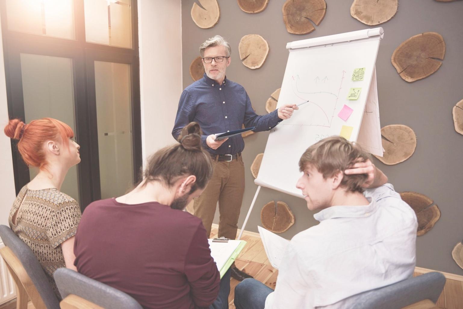 Professional financial consultation and investment planning session